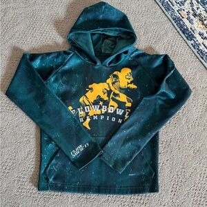 Nike Green Football Hoodie